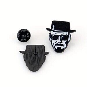Breaking Bad Heisenberg SnapBack fitted hat lapel pin